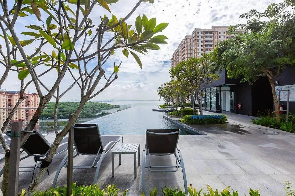 Bathtub With Seaview, 8Pax, Urban Suites - 5Km To Komtar location